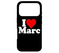 Carcasa para iPhone 17 Pro Amo CORAZÓN Marc Marcus