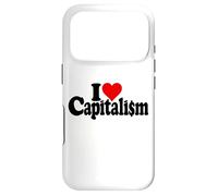 Carcasa para iPhone 17 Pro Amo EL CAPITALISMO del CORAZÓN CAPITALISTAS MERCADOS Libres