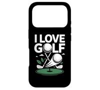 Carcasa para iPhone 17 Pro Amo la pasión del Golfista Aficionado al Golf