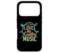 Carcasa para iPhone 17 Pro Amo mi música Country para los fanáticos del Country Western