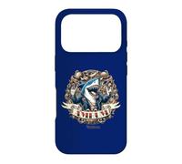Carcasa para iPhone 17 Pro Amrum Fan Design Heavy Metal Tiburón Letras