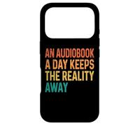 Carcasa para iPhone 17 Pro An Audiobook A Day Keeps The Reality Away
