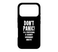 Carcasa para iPhone 17 Pro Analista de Gobernanza de Seguridad de TI
