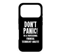 Carcasa para iPhone 17 Pro Analista de Tecnología Financiera