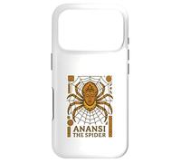 Carcasa para iPhone 17 Pro Anansi la araña Historias Folclore de tramposos de África Occidental