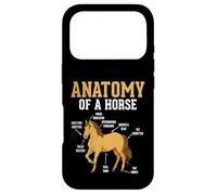 Carcasa para iPhone 17 Pro Anatomía De Un Caballo Divertido Ecuestre Neigh Horse Lovers