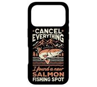 Carcasa para iPhone 17 Pro Angler Cancelar Todo lo Que encontré un Nuevo Lugar de Pesca de salmón