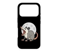 Carcasa para iPhone 17 Pro Angry Screaming Opossum Zarigüeya Animal Regalo Hombres Mujeres Niños