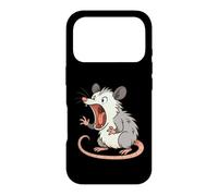 Carcasa para iPhone 17 Pro Angry Screaming Opossum Zarigüeya Animal Regalo Hombres Mujeres Niños