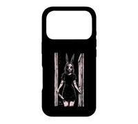 Carcasa para iPhone 17 Pro Anime Horror Bunny Estética Suave Grunge Waifu Chica Japonesa