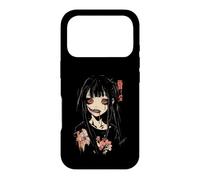 Carcasa para iPhone 17 Pro Anime Horror Chica Estética Suave Grunge Waifu Chica Japonesa