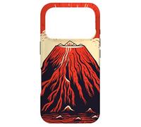 Carcasa para iPhone 17 Pro Anime Volcano Modern Magma Lava Volcán