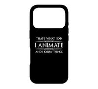 Carcasa para iPhone 17 Pro Animo y sé Cosas Divertidas animador Digital de Dibujos Animados