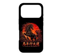 Carcasa para iPhone 17 Pro Año del Caballo Horóscopo Chino Astrología Nacimiento Zodíaco