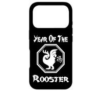 Carcasa para iPhone 17 Pro Año del Gallo Calandra China Astrología del Zodiaco