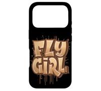 Carcasa para iPhone 17 Pro Años 80 Años 90 R&B Rap Melanin Fly Girl Hip Hop Negro