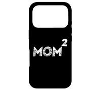 Carcasa para iPhone 17 Pro Anuncio de Embarazo Mom Squared Mom 2 Second Baby