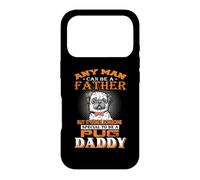 Carcasa para iPhone 17 Pro Any Man Can Be A Father Pug Daddy Funny Dog Dad