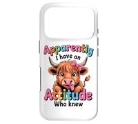 Carcasa para iPhone 17 Pro Aparentemente Tengo una Actitud Que sabía