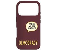 Carcasa para iPhone 17 Pro Apatía Política Democracia