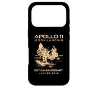 Carcasa para iPhone 17 Pro Apolo 11 Moon Landing Espacio 50 Aniversario 1969 2019 Julio