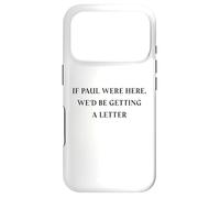 Carcasa para iPhone 17 Pro Apostle Paul Letter Funny Bible Joke Clean Humor