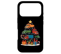 Carcasa para iPhone 17 Pro Árbol de Navidad de construcción logística para Camionero