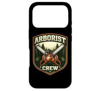 Carcasa para iPhone 17 Pro Arborist Crew Arboriculturist Team Tree Cutter Leñador