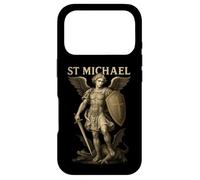 Carcasa para iPhone 17 Pro Arcángel San Miguel Matando al Diablo