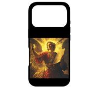 Carcasa para iPhone 17 Pro Arcángel Uriel Vintage Católico Ángel Religioso