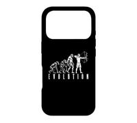 Carcasa para iPhone 17 Pro Archery Archer Man Evolution, Divertido Cazador con Arco Compuesto