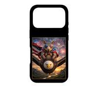 Carcasa para iPhone 17 Pro Armadillo on Bald Eagle - Gafas de Bandera Estadounidense de EE. UU