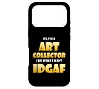 Carcasa para iPhone 17 Pro Art Collector Costume Idgaf Meme Rare Fine Art Collections