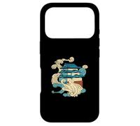 Carcasa para iPhone 17 Pro Arte Asiático Tradicional Edificio Japonés Océano Ola
