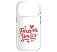 Carcasa para iPhone 17 Pro Arte con Letras Forever Yours Heart