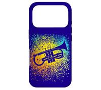 Carcasa para iPhone 17 Pro Arte Genial para Jugador de Corneta Soprano en Brass Band