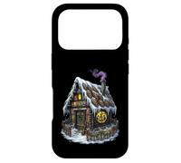 Carcasa para iPhone 17 Pro Arte navideño pagano de Dark Witch Cottagecore Gingerbread Yule