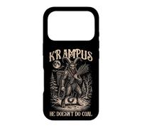 Carcasa para iPhone 17 Pro Arte Oscuro Krampus Leyenda Pagana Humor Negro De Invierno