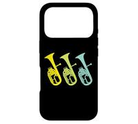 Carcasa para iPhone 17 Pro Arte Trompa Alto Genial para Tenor Horn y Orgullo Brass Band