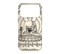 Carcasa para iPhone 17 Pro Arte Vintage de Buda Serene para Meditación y Mindfulness