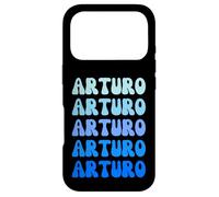 Carcasa para iPhone 17 Pro Arturo Retro Name Stack Design