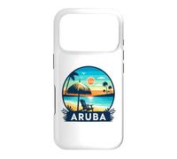 Carcasa para iPhone 17 Pro Aruba Eagle Beach Tropical Sunset Viajes Diseño