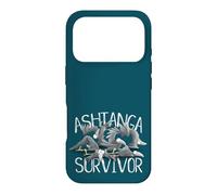 Carcasa para iPhone 17 Pro Ashtanga ¡Superviviente! Deporte Divertido Cuervo Power Yoga