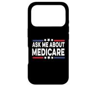 Carcasa para iPhone 17 Pro Ask Me About Medicare Health Insurance Consultant