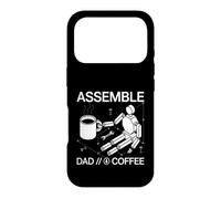 Carcasa para iPhone 17 Pro Assemble Dad Coffee Funny DIY Assembly Schematic
