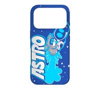 Carcasa para iPhone 17 Pro Astro BOT with Dog Rocket Space Exploring Video Game