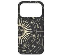 Carcasa para iPhone 17 Pro Astrology Astronomy Zodiac Signs and Eclipse Design