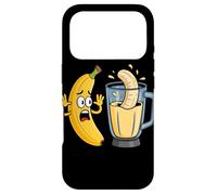 Carcasa para iPhone 17 Pro Asustado Plátano Licuadora Shake Plátanos