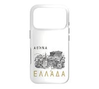 Carcasa para iPhone 17 Pro Atenas Grecia en Lengua Griega con Arquitectura Griega