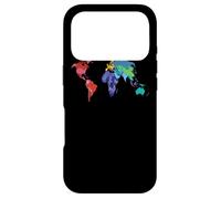 Carcasa para iPhone 17 Pro Atlas de Bandera del país del Mapa del Mundo